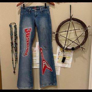 SUPER DOPE ROCKSTAR LOWRISE JEANS
